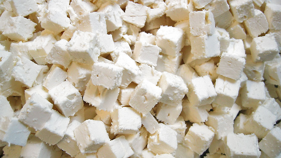 Cheese cubes