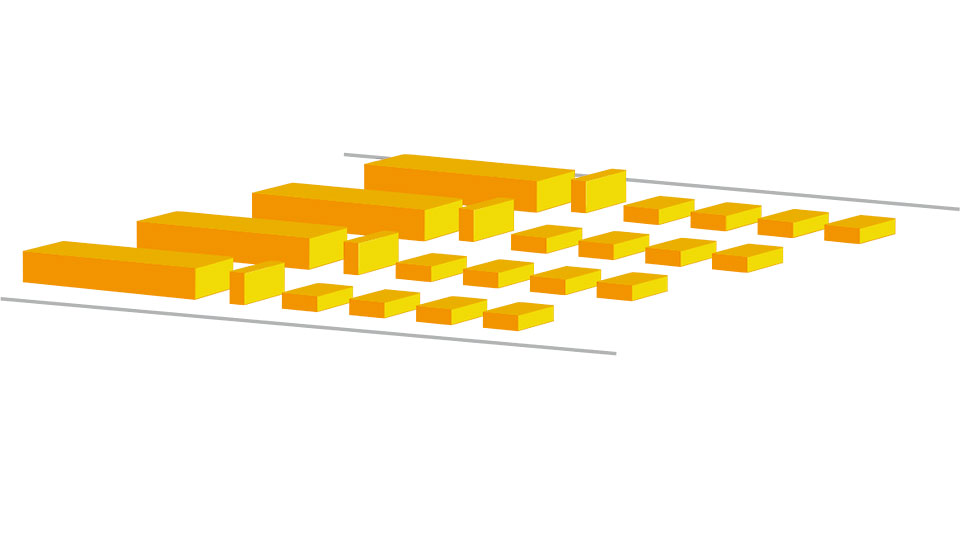 Cut schema of the ALPMA MultiCUT