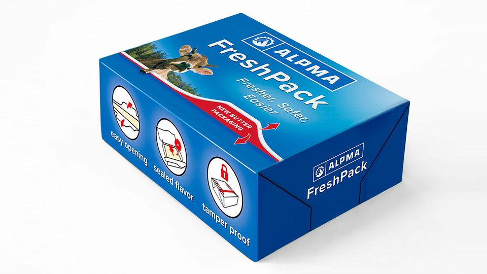 ALPMA FresPack Butter Packaging